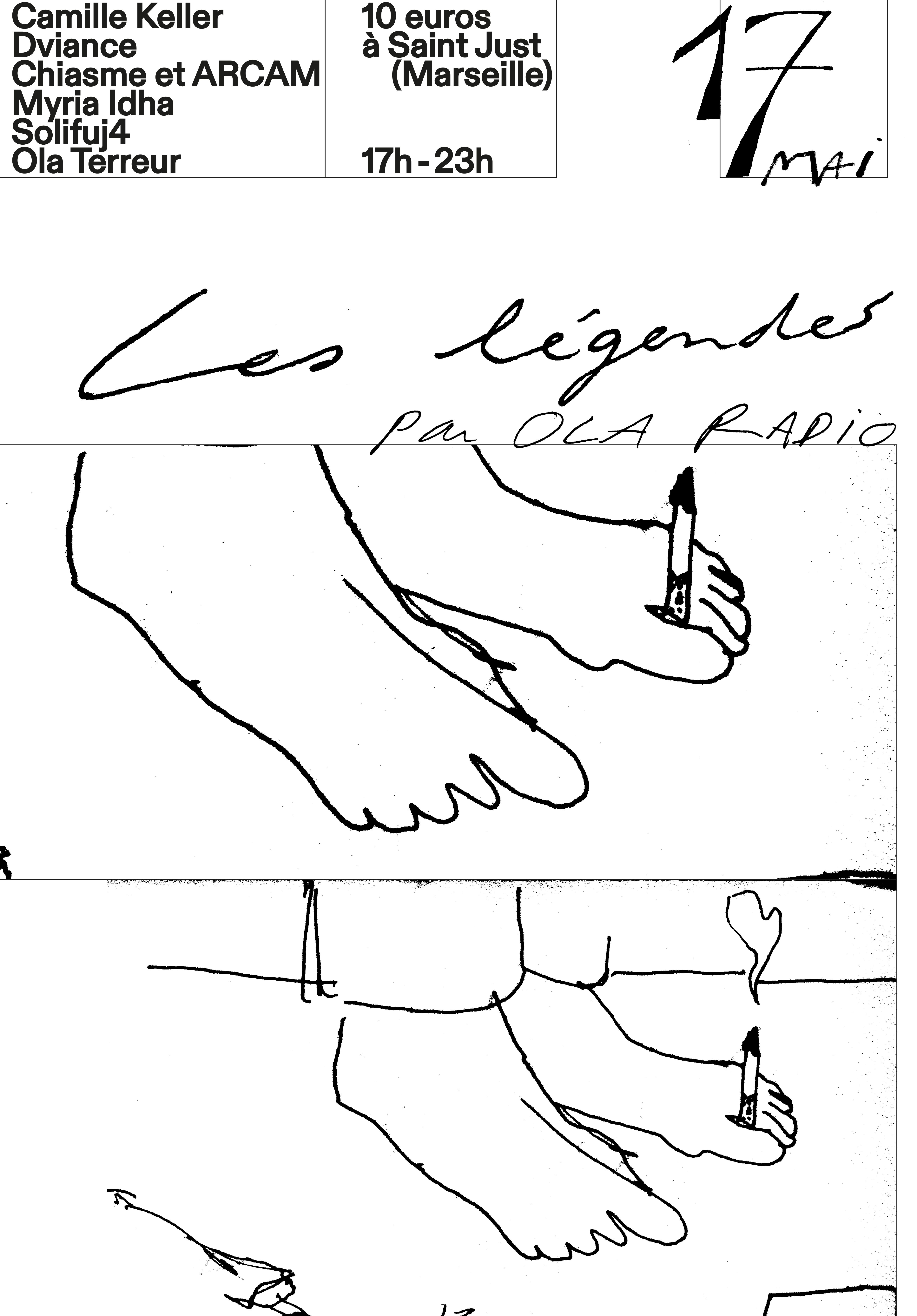 Les Légendes - Camille Keller, Dviance, Chiasme, ARCAM, Myria Idha, Solifuj4