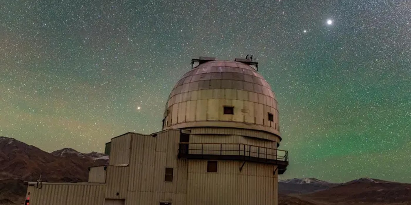 Star filled night sky above Hanle Ladakh