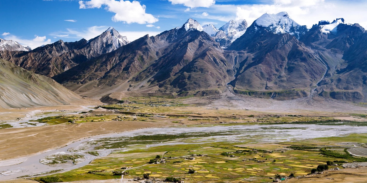 Zanskar Valley remote mountains and villages in Ladakh