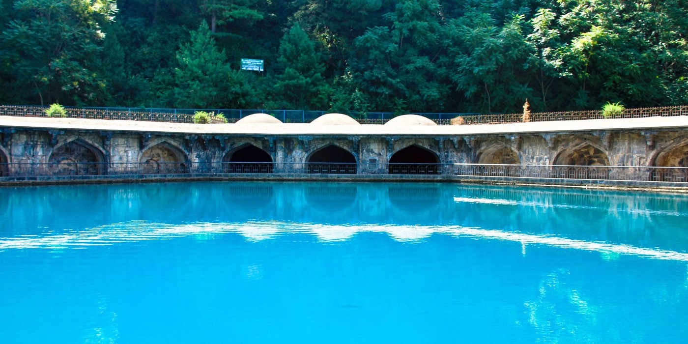 Verinag Spring and Mughal Garden in Kashmir
