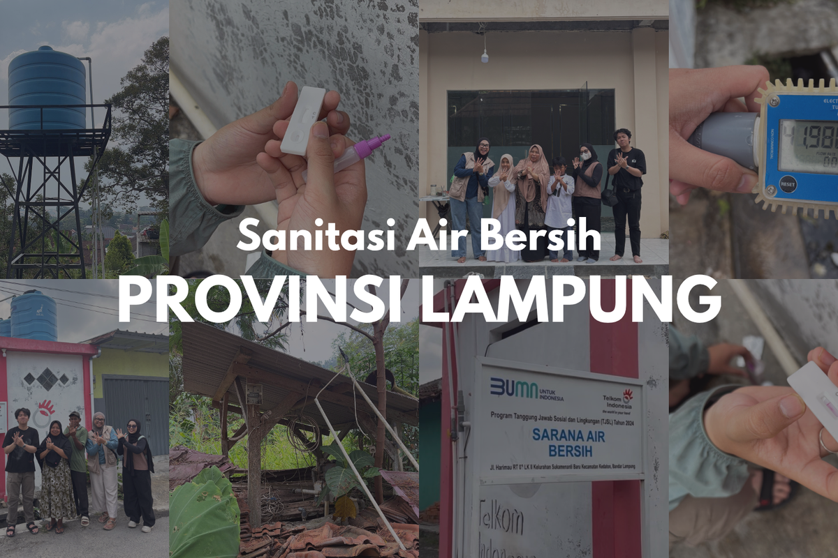 Telkom Indonesia Dukung Peningkatan Akses Air Bersih dan Sanitasi Layak di Provinsi Lampung