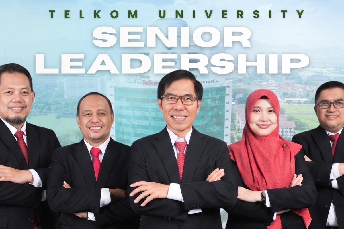 Telkom University Tegaskan Komitmen Kepemimpinan Berkelanjutan Melalui Struktur Pimpinan yang Inklusif