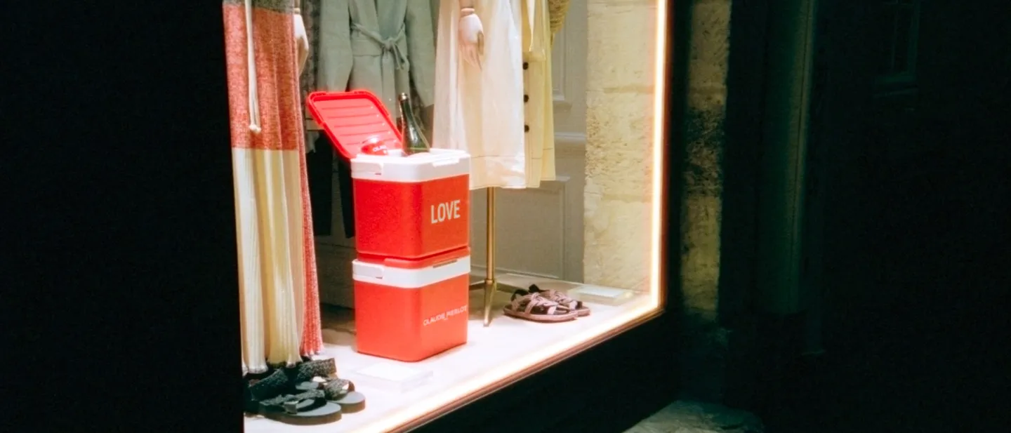 Red love - Paris street - Cinestill 800T