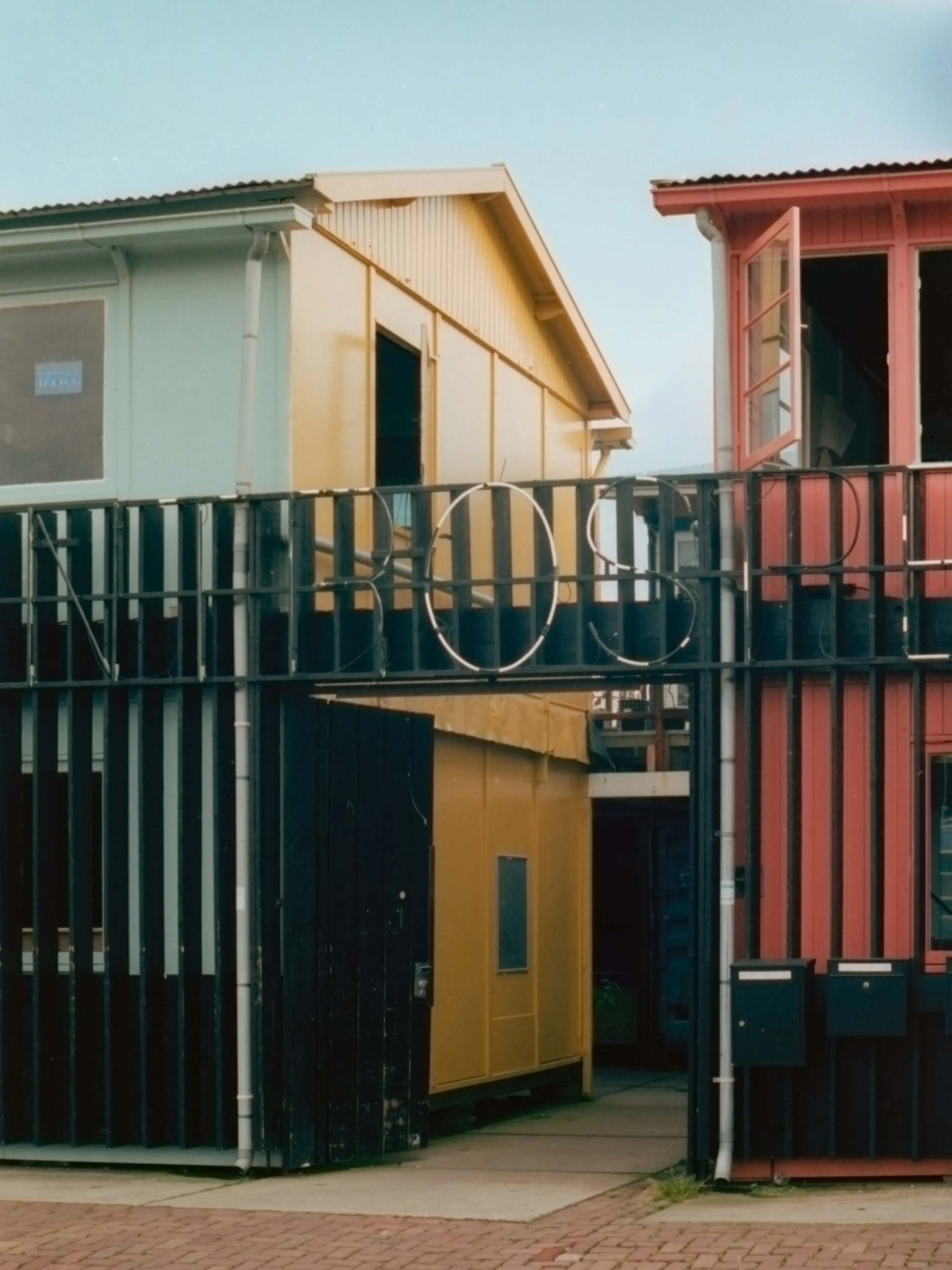 Pastel houses - Amsterdam NDSM - Kodak Portra 400