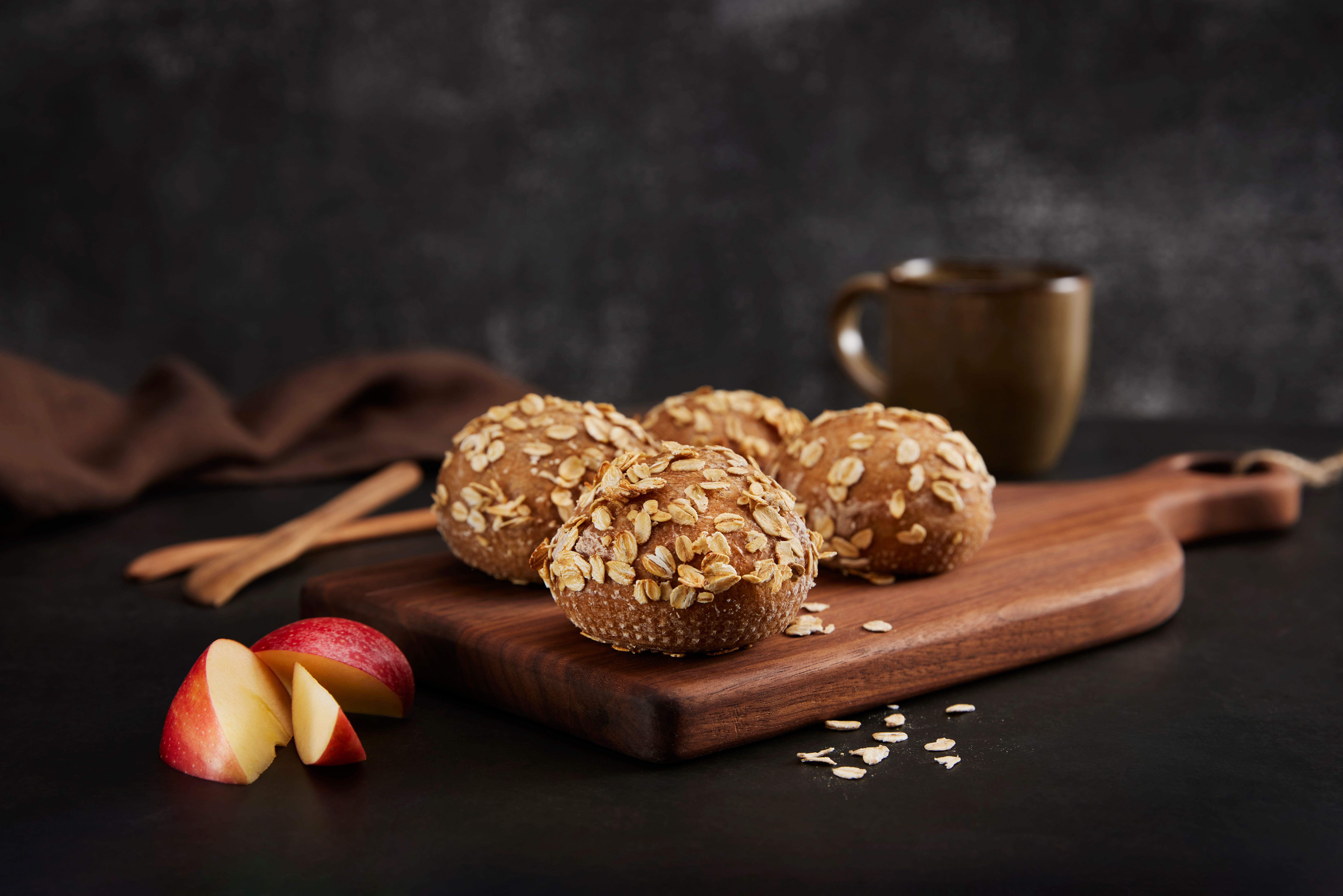 Glutenfrie grove rundstykker
