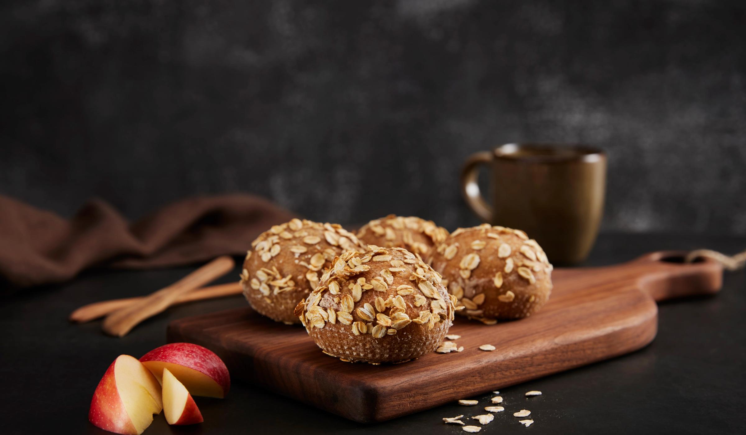 Glutenfrie grove rundstykker