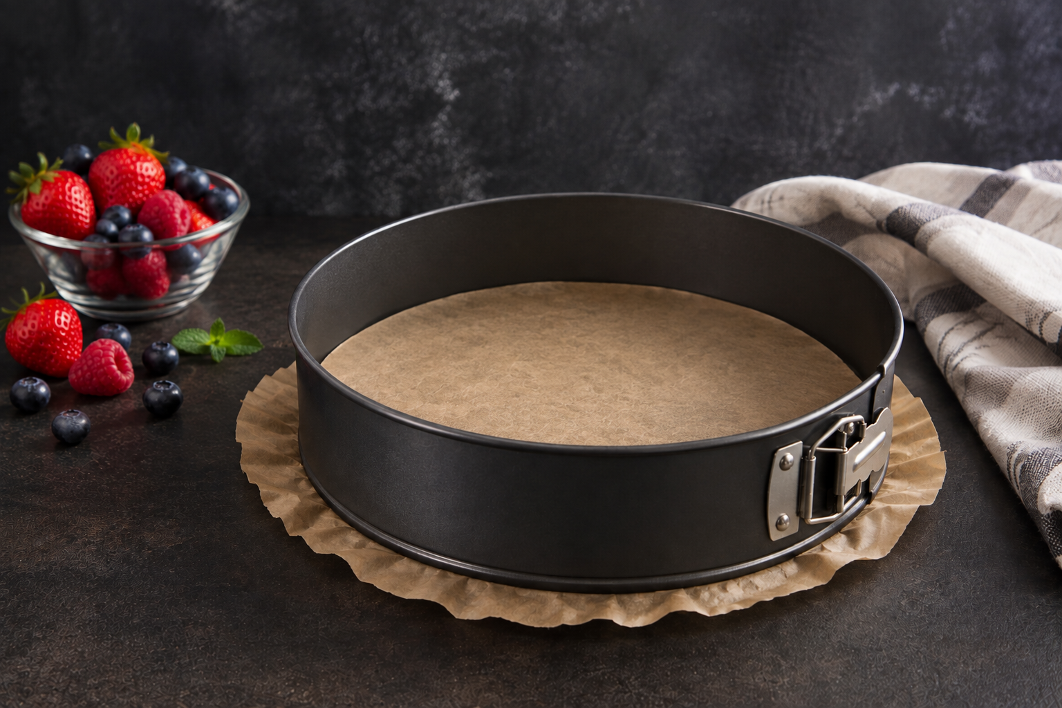 Springform med bakepapir