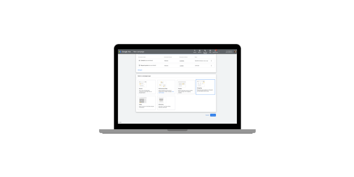 Google Ads - Kampagnentypen im Überblick