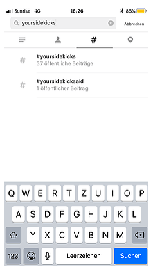 Hashtags bei Instagram abonnieren