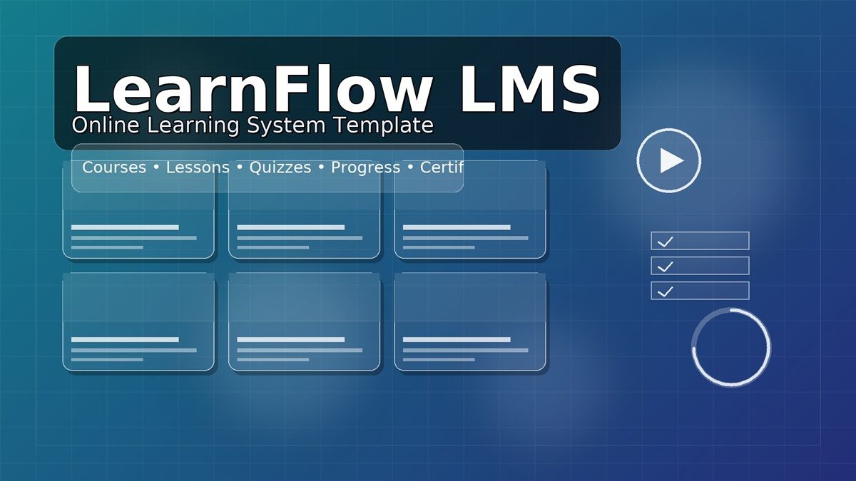 OLP — Online Learning Template — CraftedTemplate