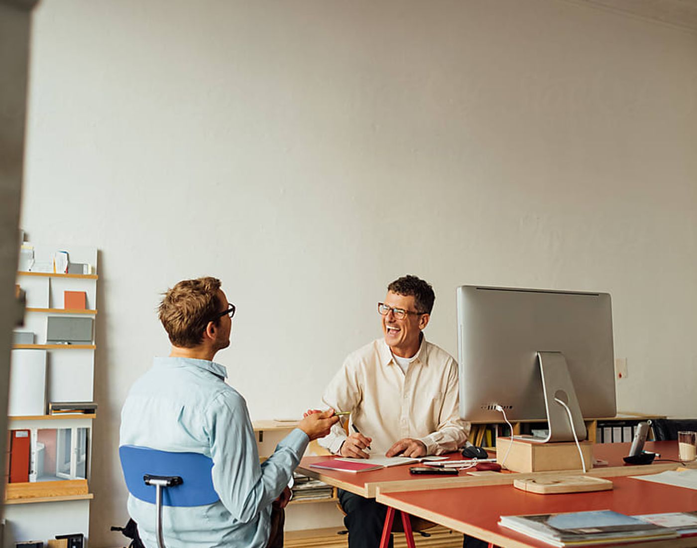 Beratungsgespräch im Büro