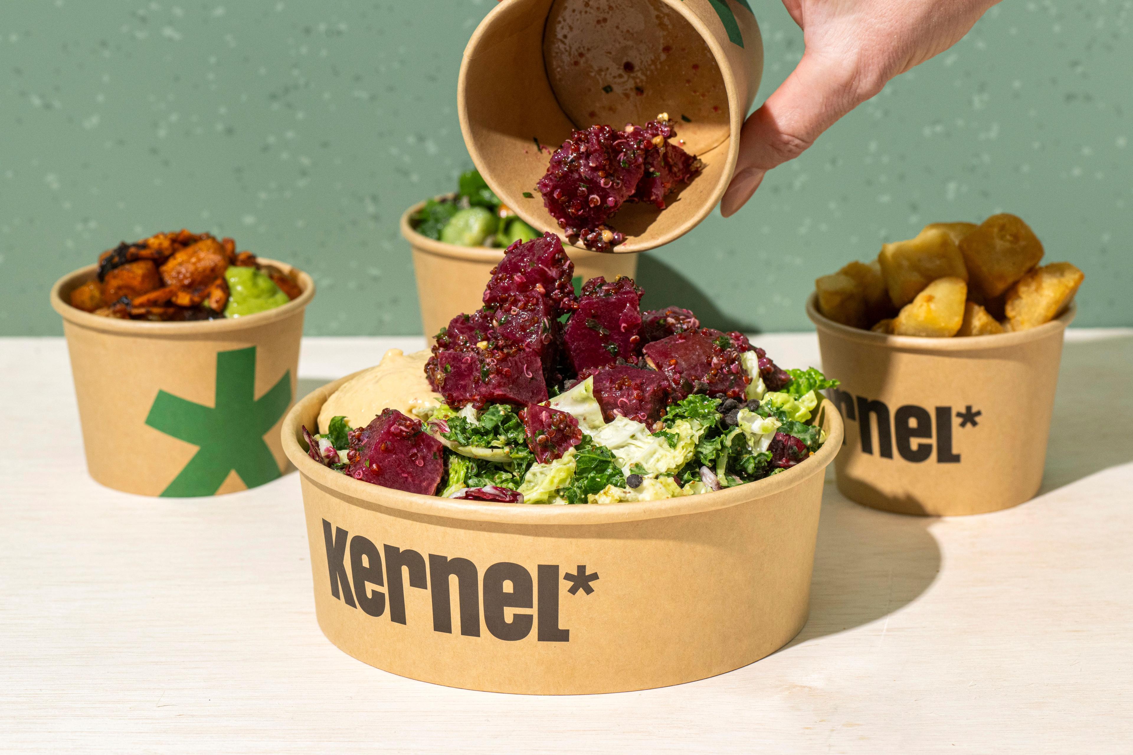 quick lunch salads at Kernel in New York City