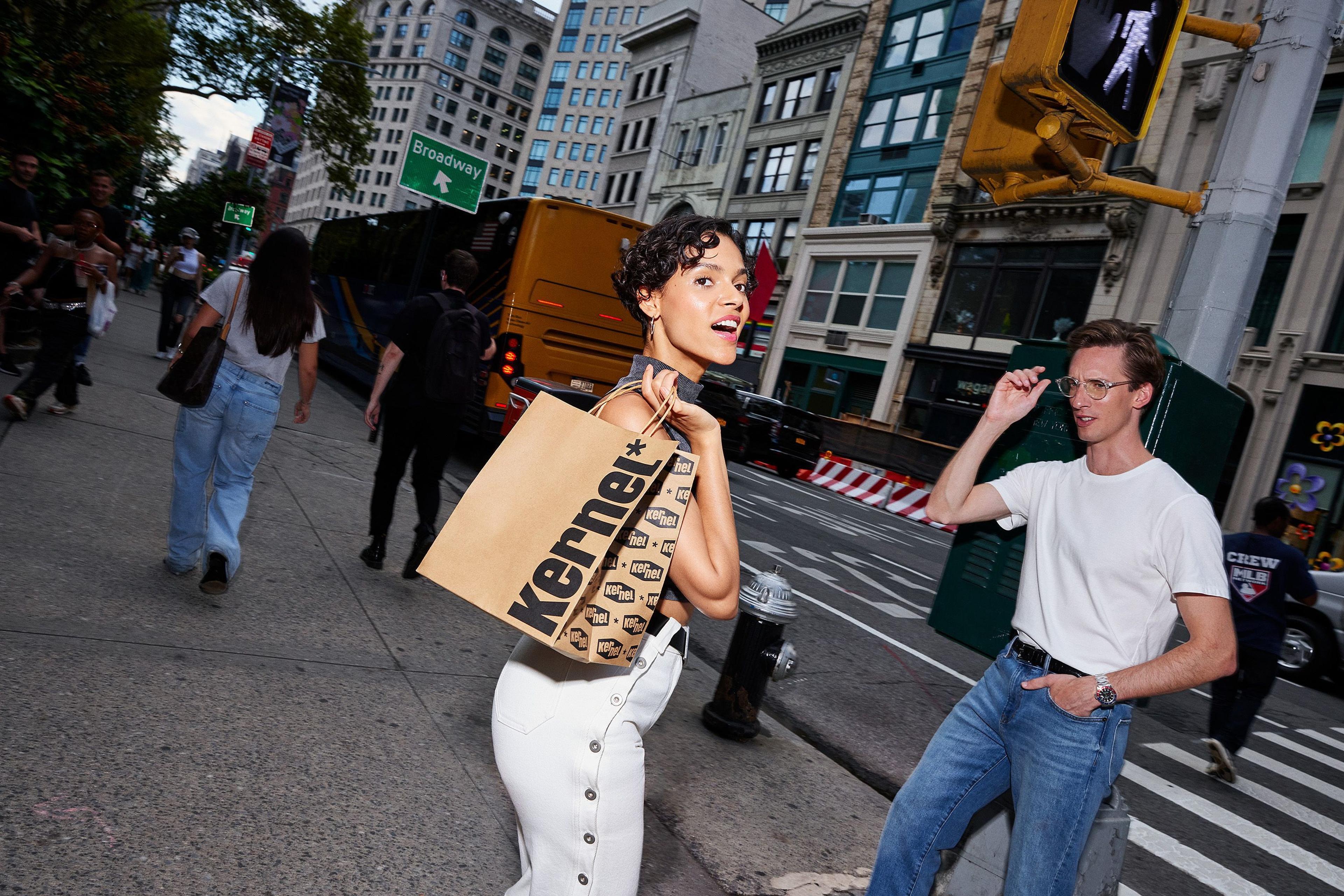 Grab and go fast food at Kernel in New York City