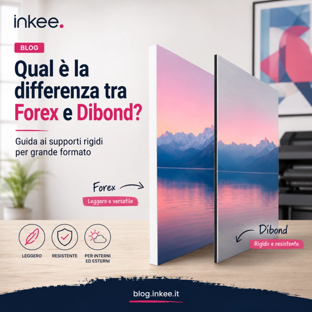 Qual è la differenza tra Forex e Dibond? Guida ai supporti rigidi per grande formato