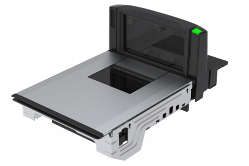 NCR 7896 Scanner Scale NCR 7896 bioptic scanner scale with glass scan windows and stainless steel platter