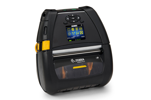 Zebra ZQ630 Plus Mobile Printer Zebra ZQ630 Plus mobile printer with color display and yellow side latch