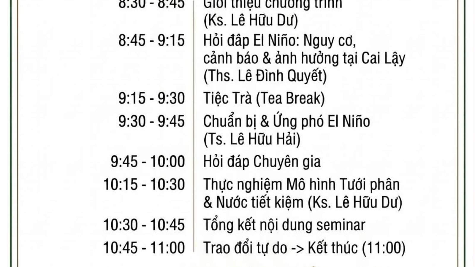 Nguy cơ khô hạn do El Nino và phương pháp ứng phó cho vùng trồng sầu riêng