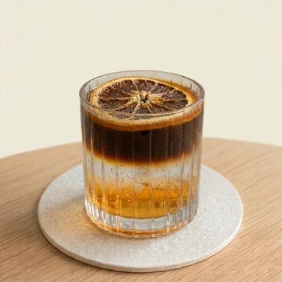 Maracuya cold brew tonic
