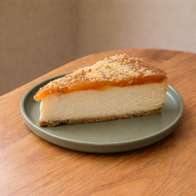 Cheesecake with guava paste