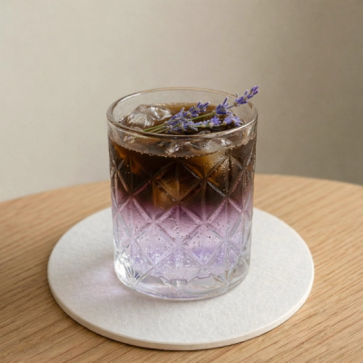 Lavender cold brew tonic