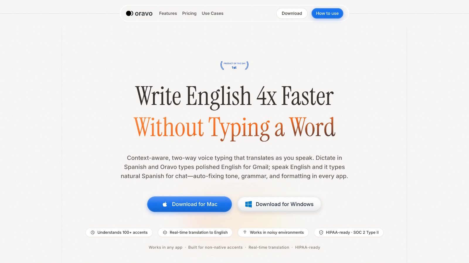 voice typing for developers