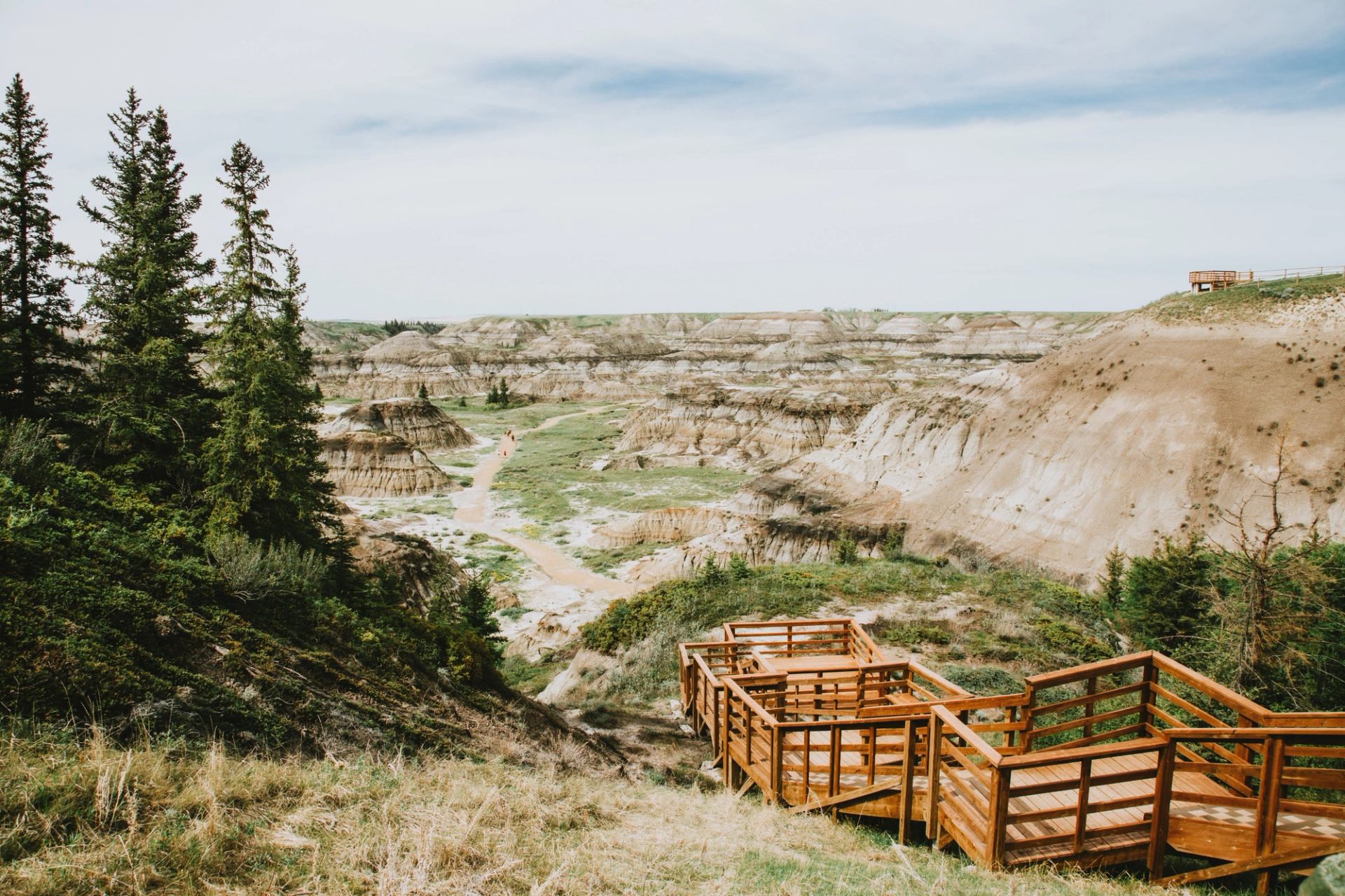 Landscape shot of Horseshoe Canyon.