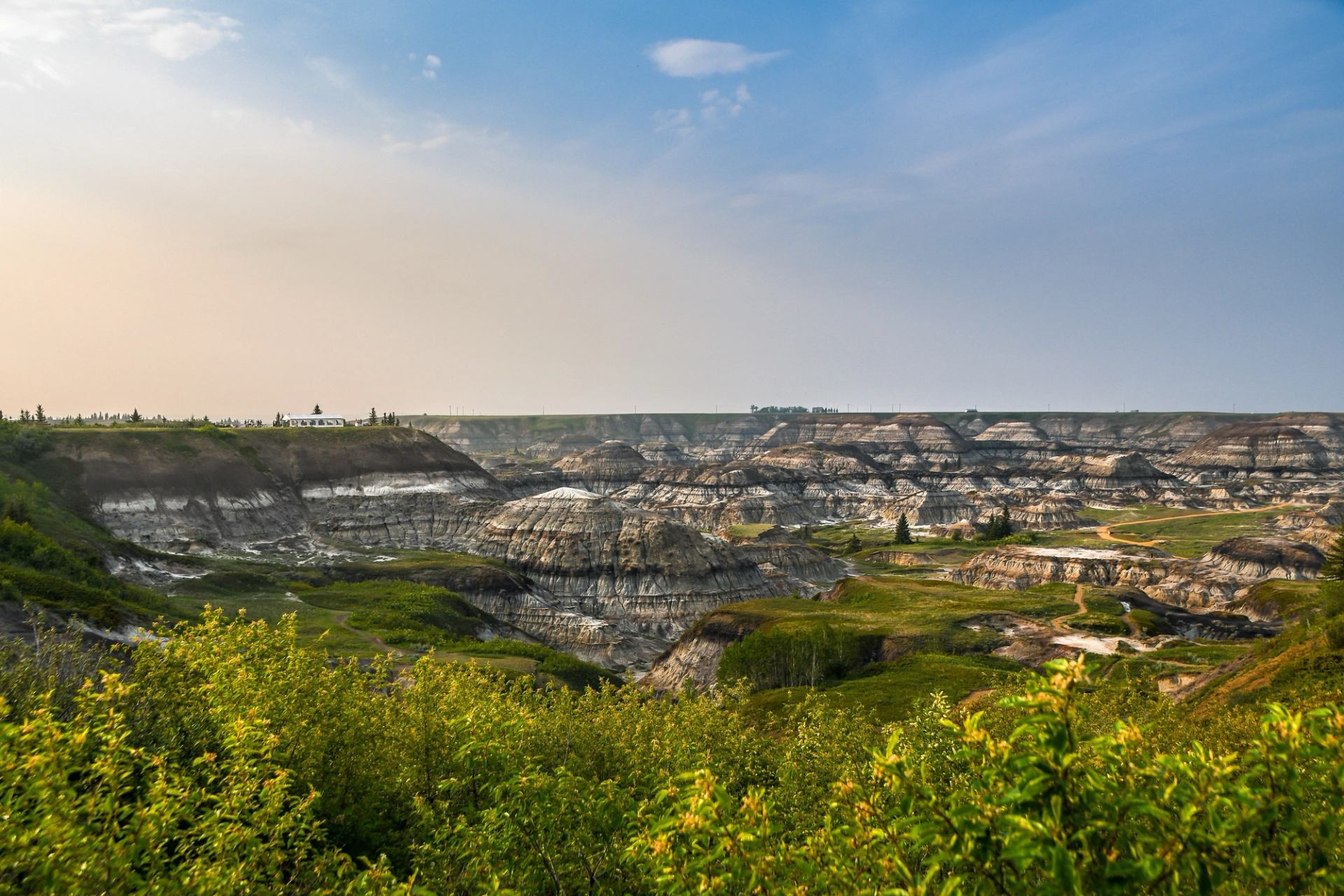 Landscape shot of Horseshoe Canyon.