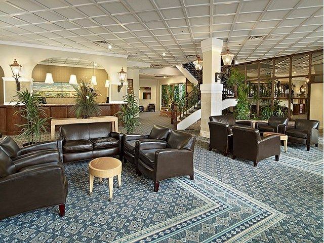 Lobby at the lodge