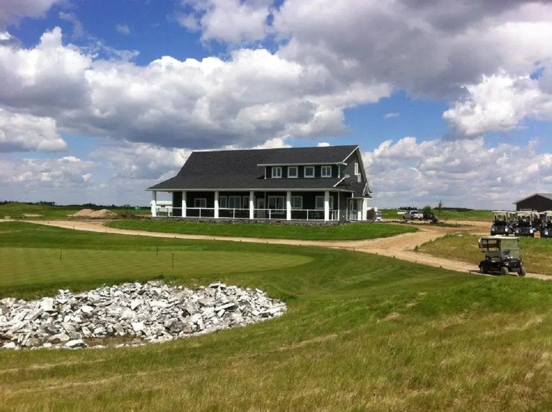 Clubhouse at the Coal Creek Golf Resort.