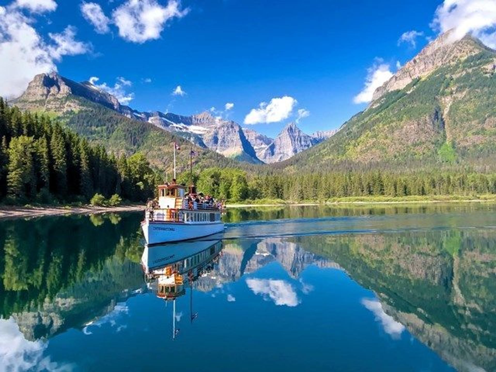 The Shoreline Cruise at Waterton Lakes.