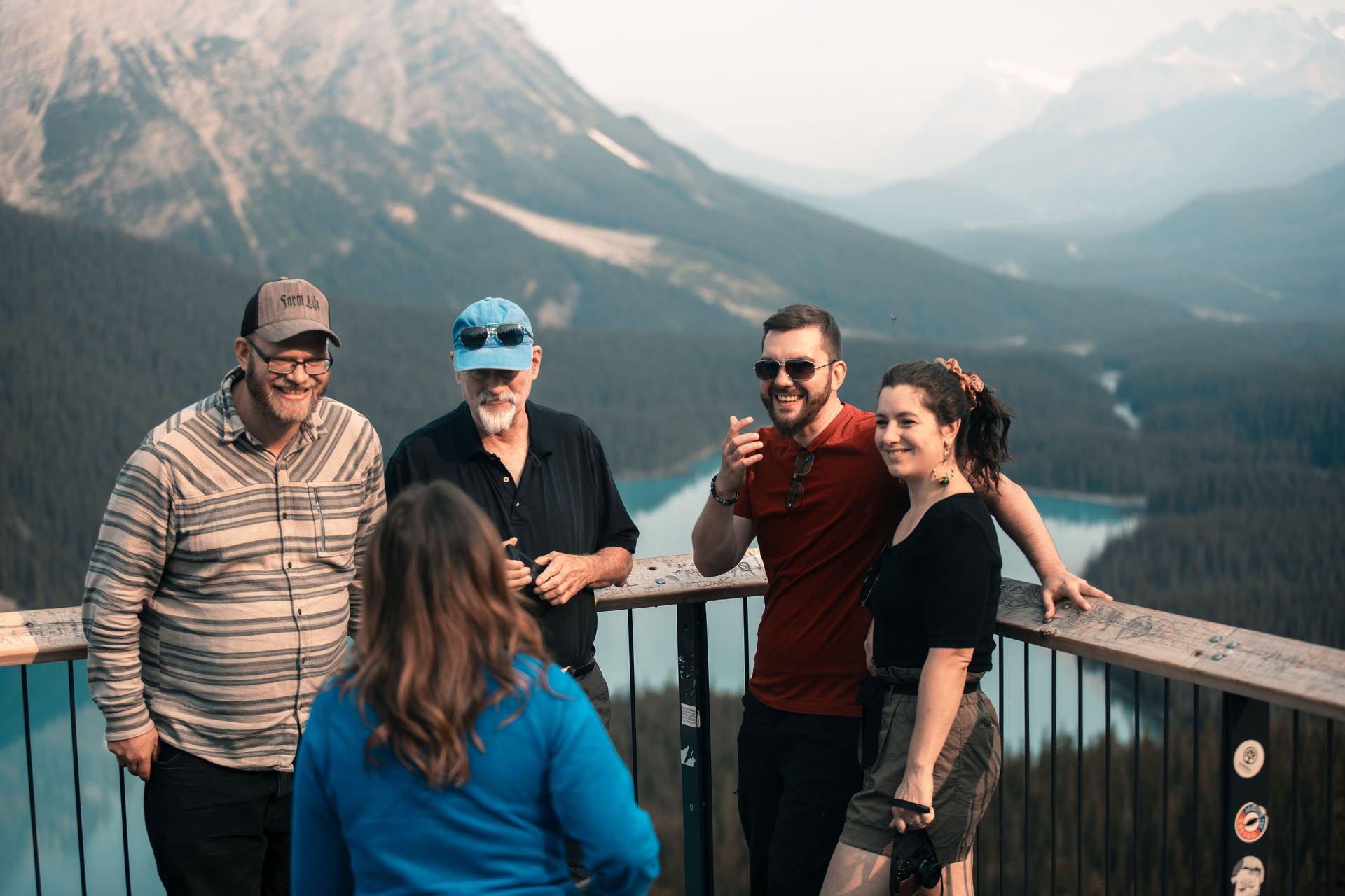 Peyto Lake sightseeing