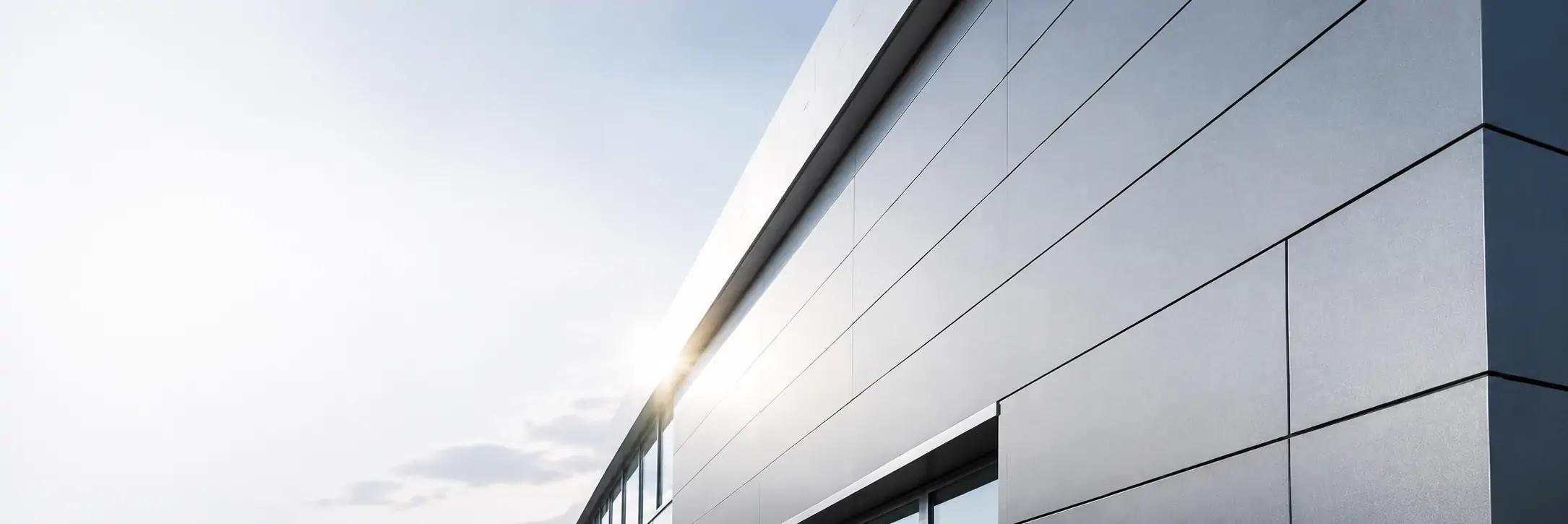 Application solutions coil coating facade banner