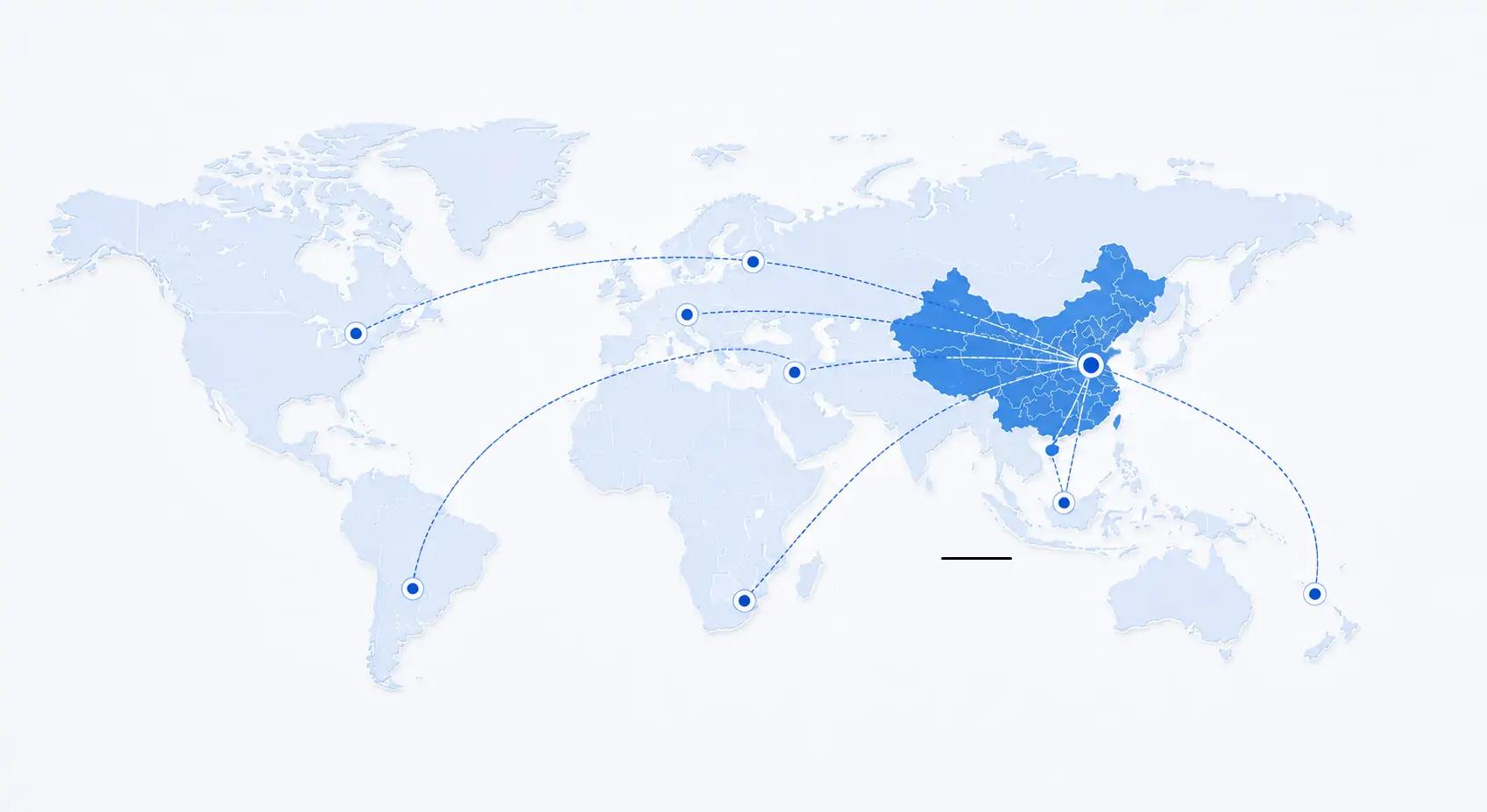Boxing Shandong global supply chain map
