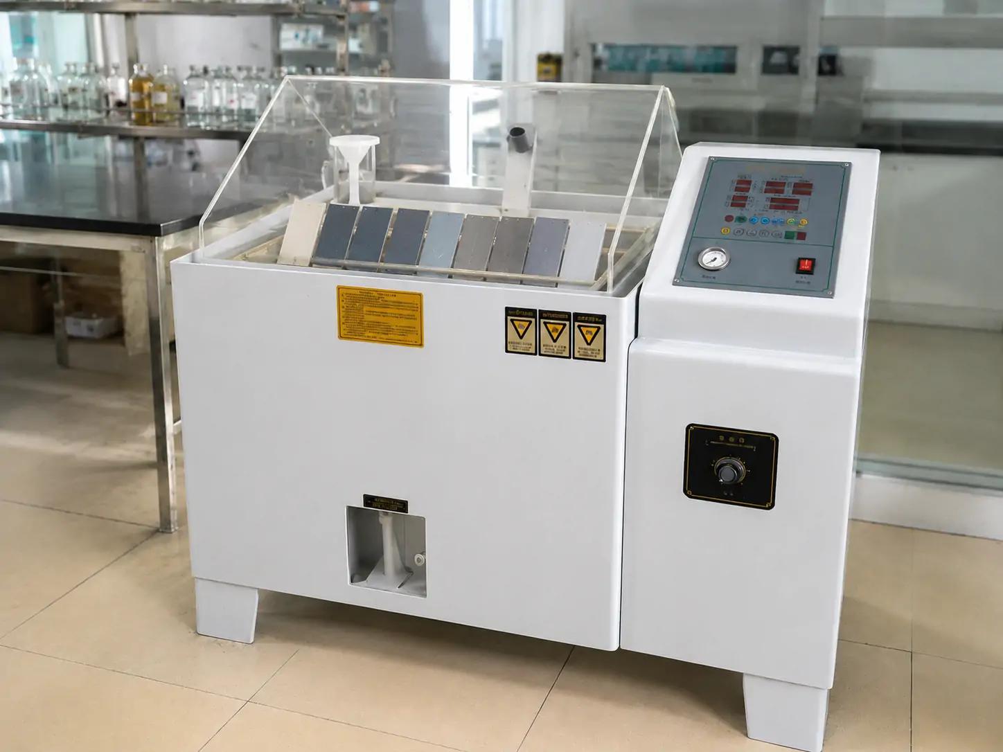 Chemical and weather resistance testing