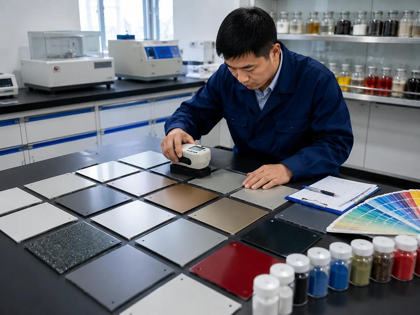 Quality control and coating testing