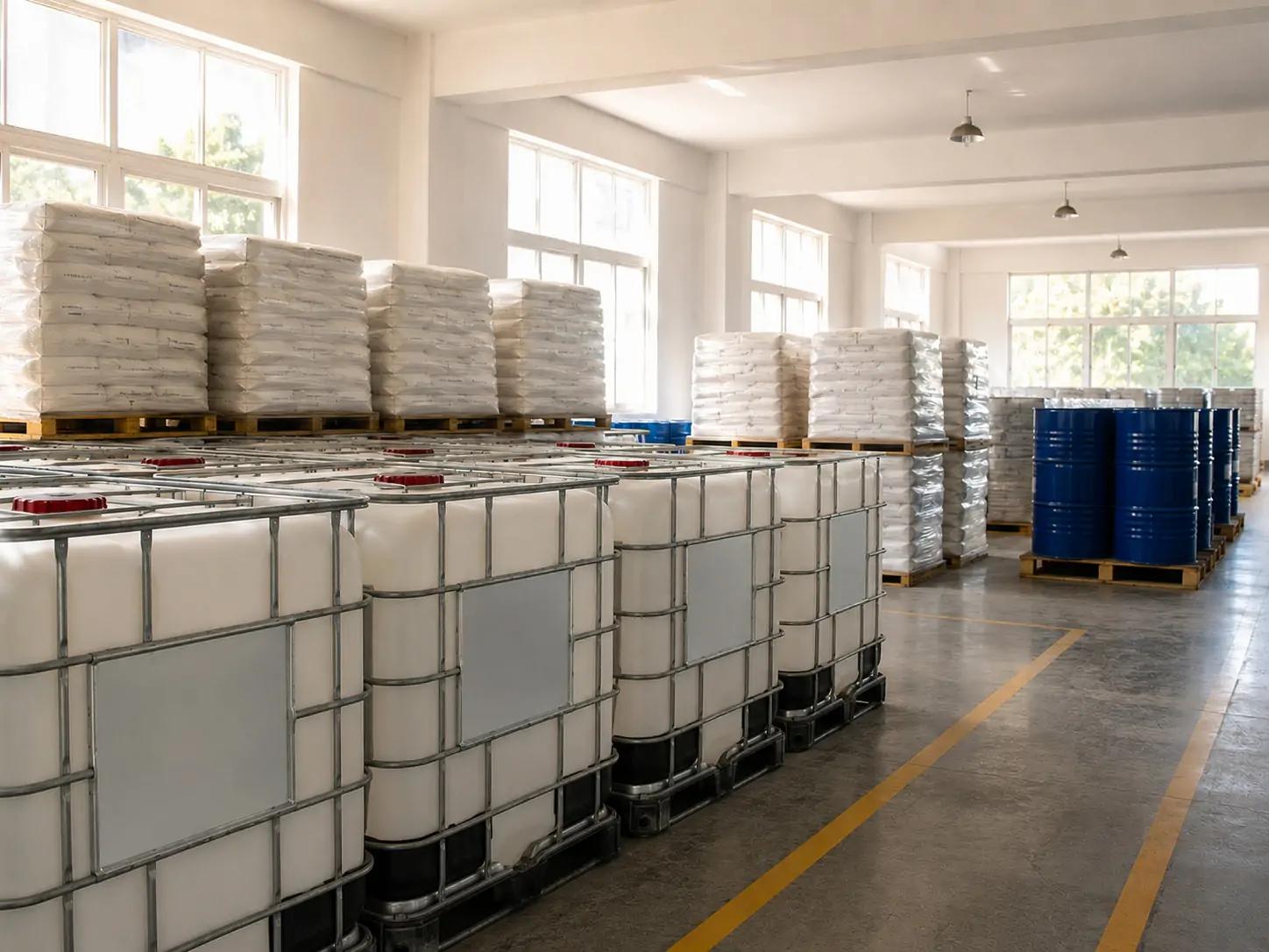 Raw material warehouse
