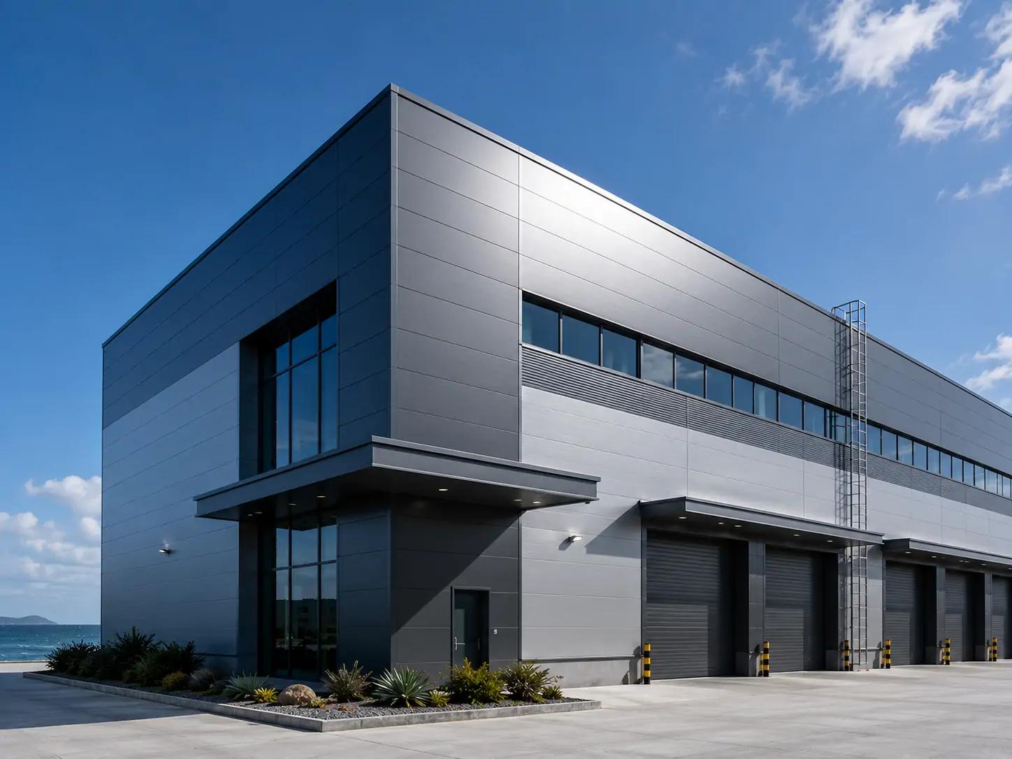 Coil coated building panel applications