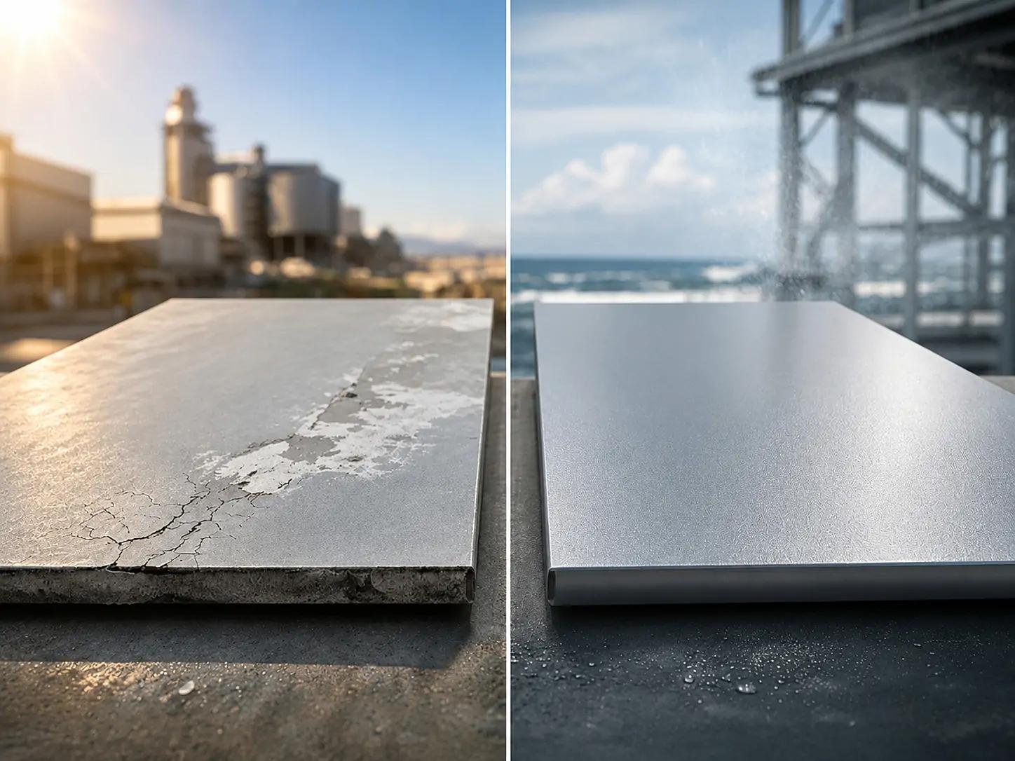 Coating performance in service environment