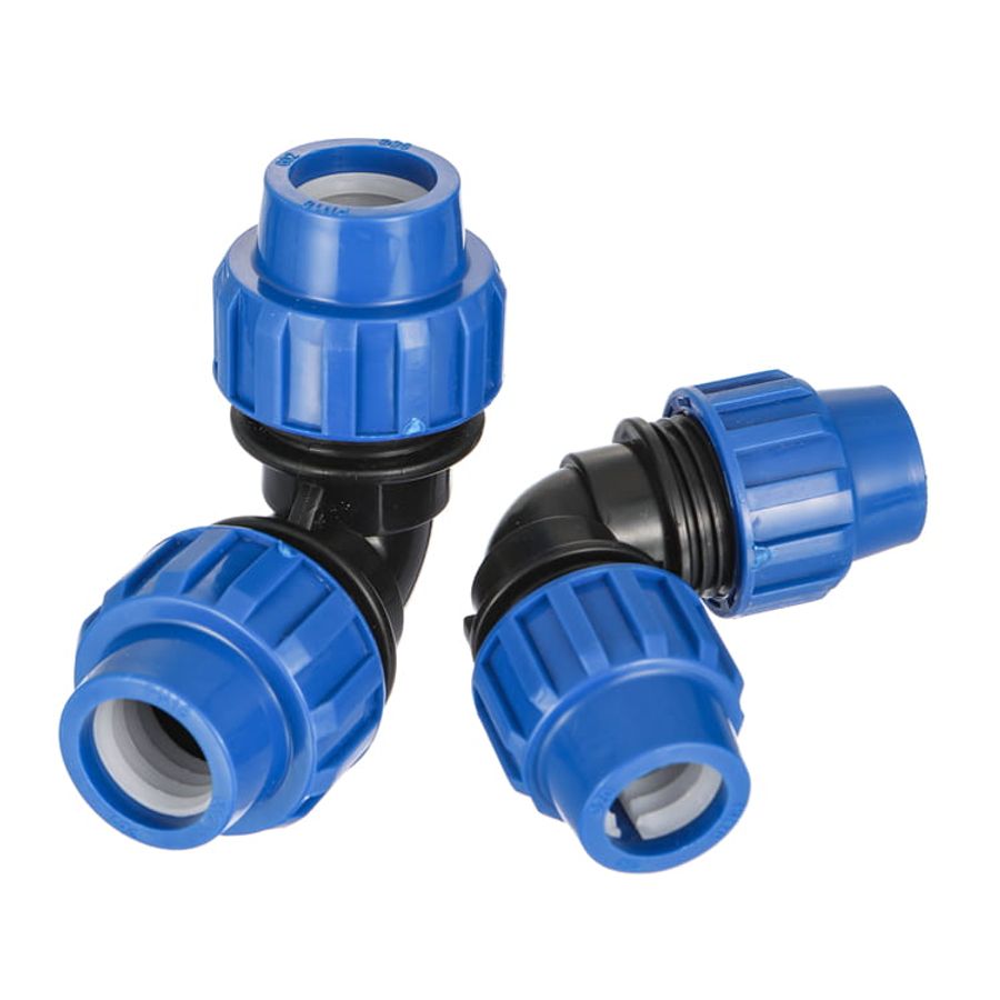IFAN HDPE compression tee fitting components
