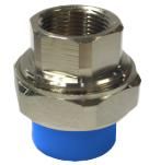 Female thread brass socket white brass Four box