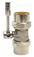 Explosion proof Double brass union white brass