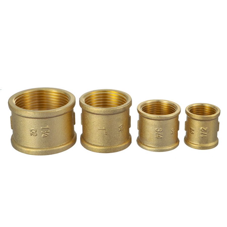 IFAN brass threaded sockets in 1/2, 3/4, 1 and 1-1/4 inch sizes