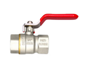Brass Ball Valve FF Level Handle