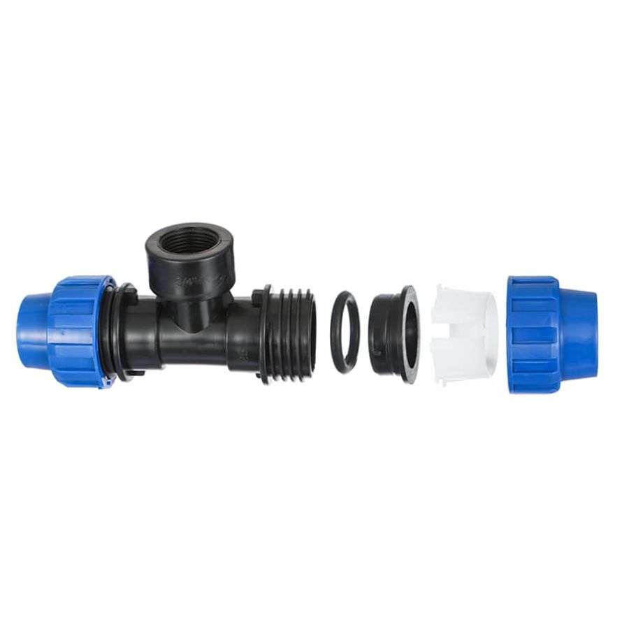 مكونات وصلة ضغط HDPE من IFAN