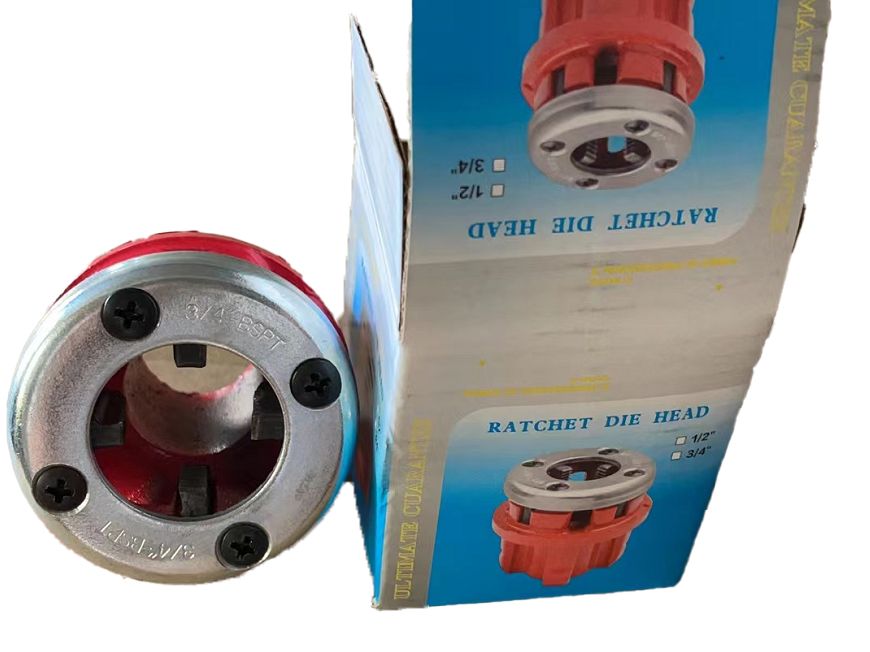 Electric pipe threading machines