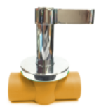 Chrom Ball valve -2 with normul box 15x15x8  Valve Head