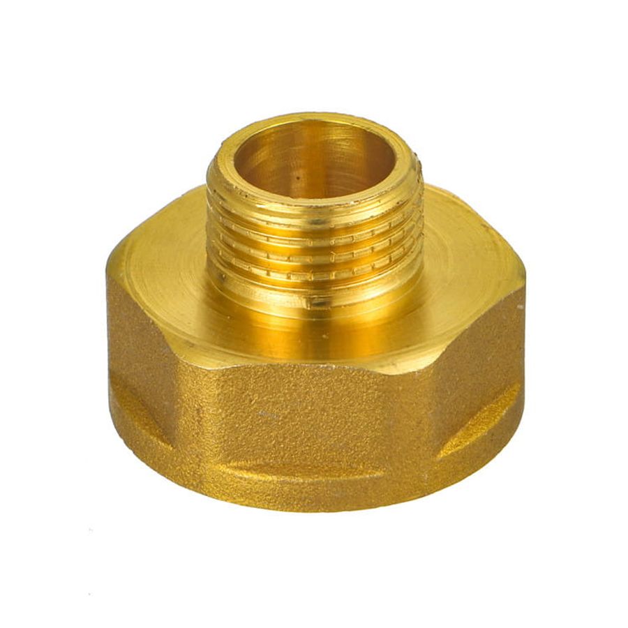 Brass compression and threaded pipe fittings