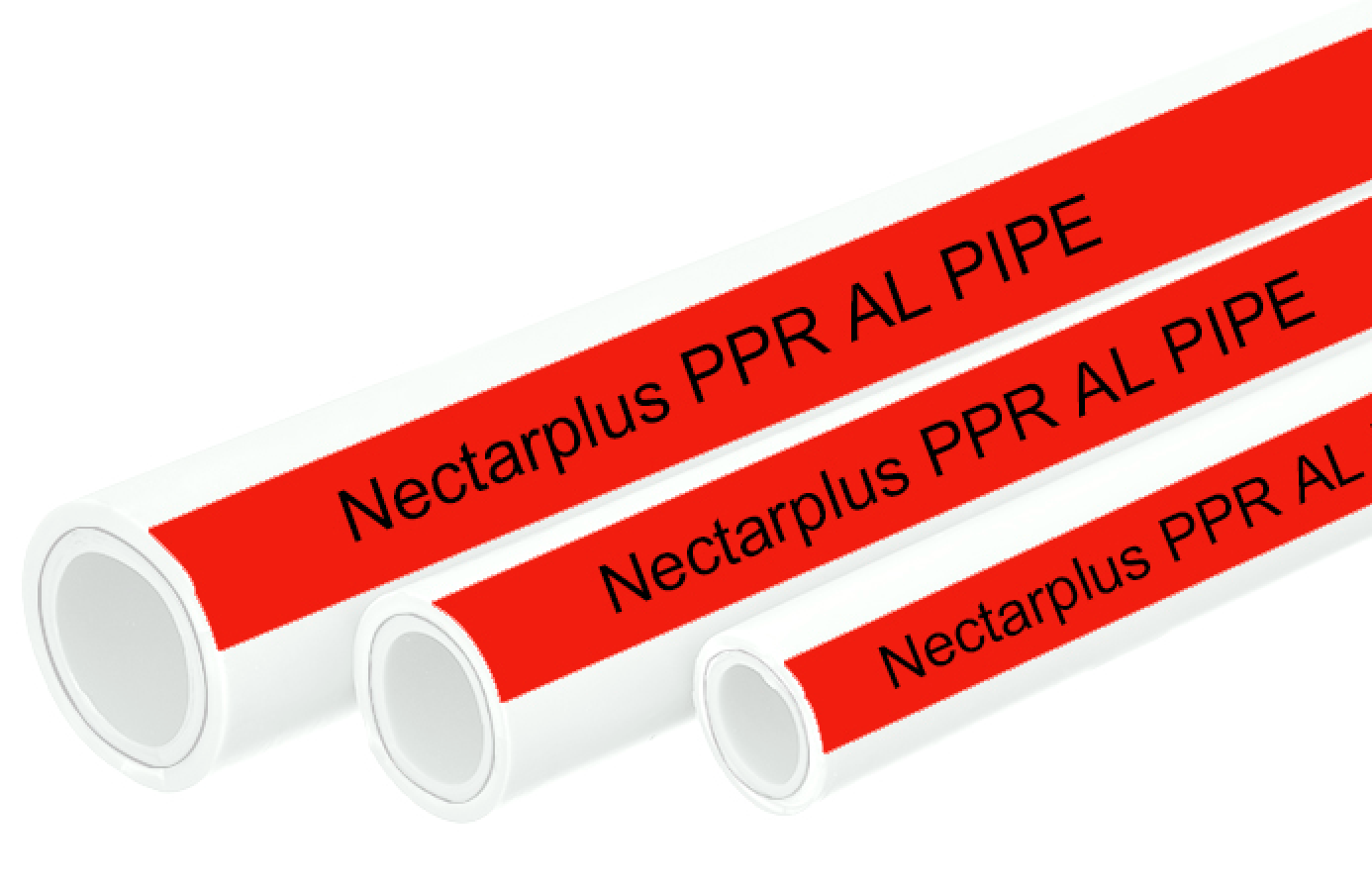 PPR Aluminium Pipe Nectarplus Red Big Line