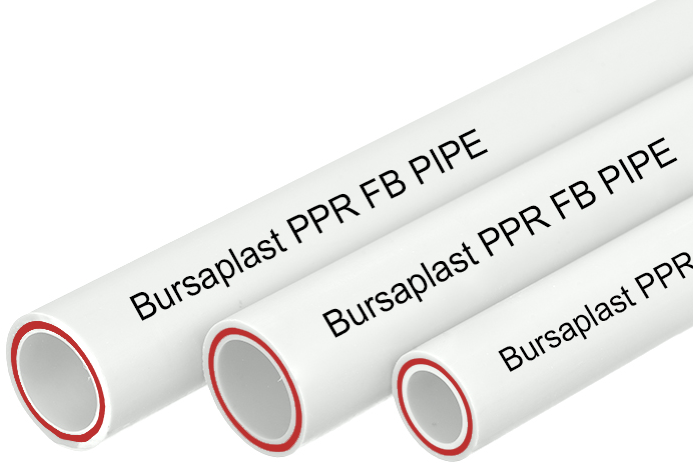 PPR Fiber-Glass Composite PIPE PN20 no cap no line