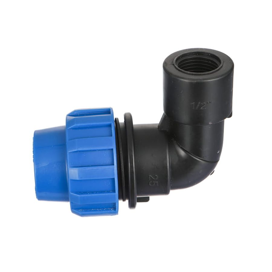 IFAN HDPE compression tee fitting components
